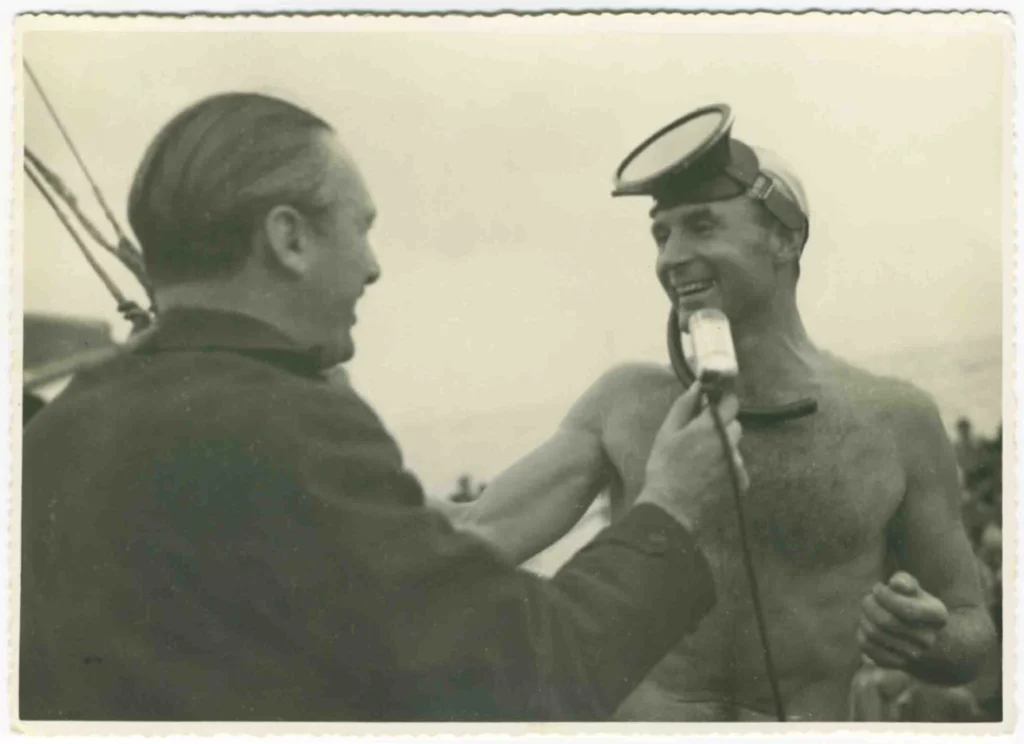 Raimondo Bucher depth Record Attempt